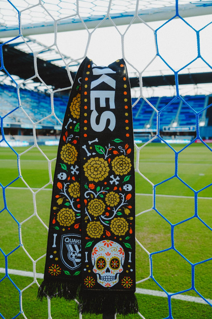 Quakes Dia De Los Muertos Scarf