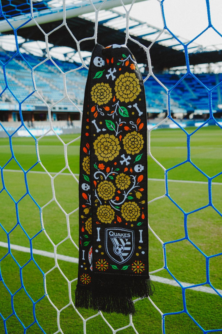Quakes Dia De Los Muertos Scarf