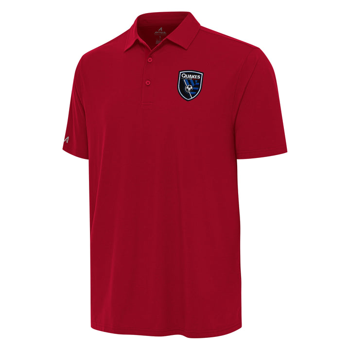 San Jose Earthquakes Red Short Sleeve Polo