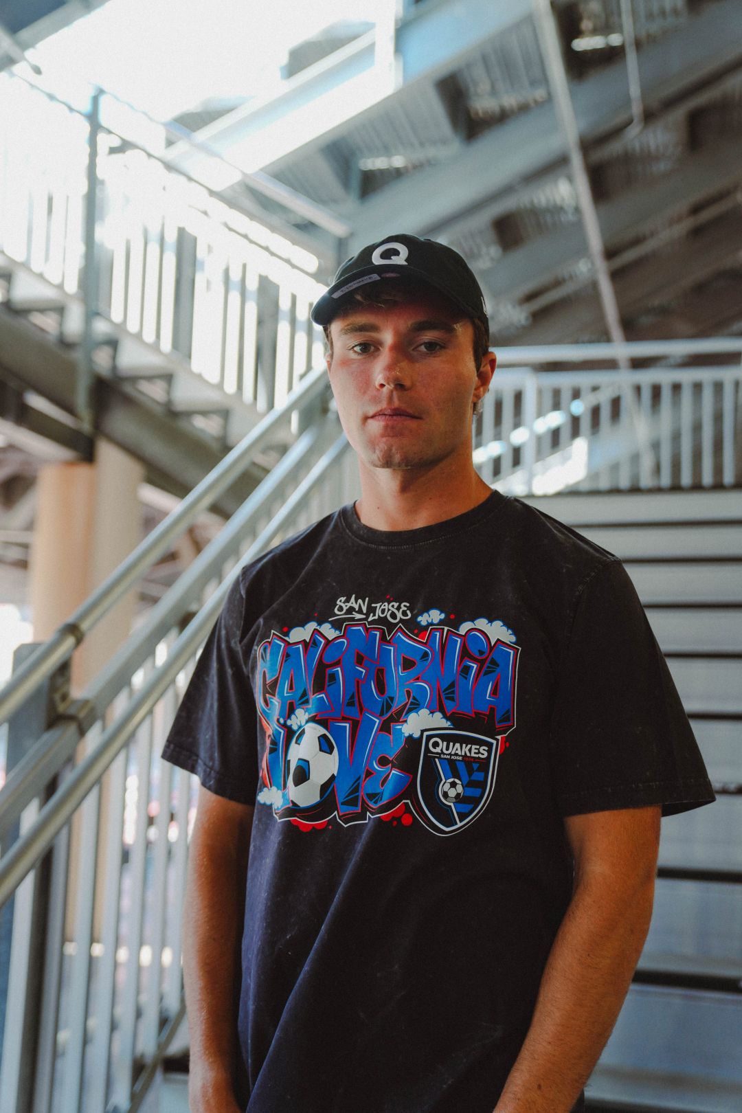 CALIFORNIA LOVE TEE - 2PAC X SAN JOSE EARTHQUAKES