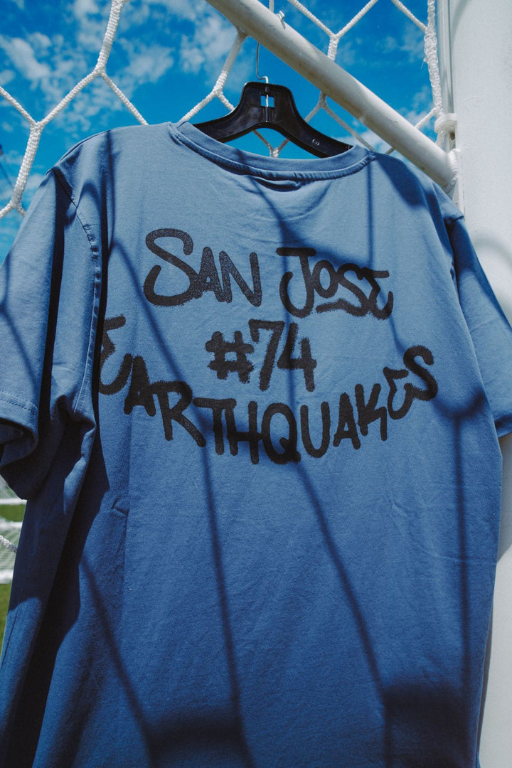 Marker Script Ox Blue Relaxed Tee