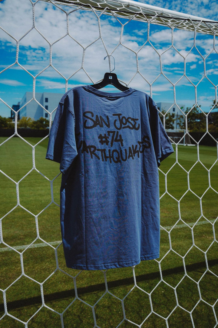 Marker Script Ox Blue Relaxed Tee